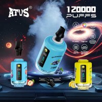 ATVS Fulory 120000 120K Puffs:DTL Hookah Head Disposable Vape with LED Display