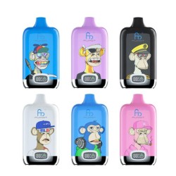 RandM Digital Box 12000 puffs 0% 2% 3% 5% Nicotine LED Display Disposable E Cigarettes