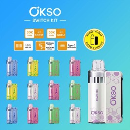 OKSO Switch Kit 50K 50000 Puffs Disposable Vape Pod Kit Wholesale