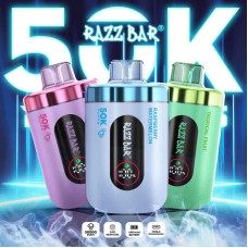 Razz Bar 50000 Puffs Smart Screen Disposable Vape Wholesale Razz Bar 50000 Puffs Smart Screen Disposable Vape Wholesale