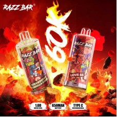 Razz Bar 60000 Puffs Crsytal Disposable Vape