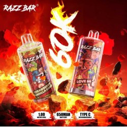 Razz Bar 60000 Puffs Crsytal Disposable Vape