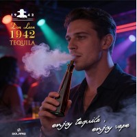 Solaris Tequila Don Leon 1942 30000 30K Puffs Vape LED Display Disposable E Cigarette